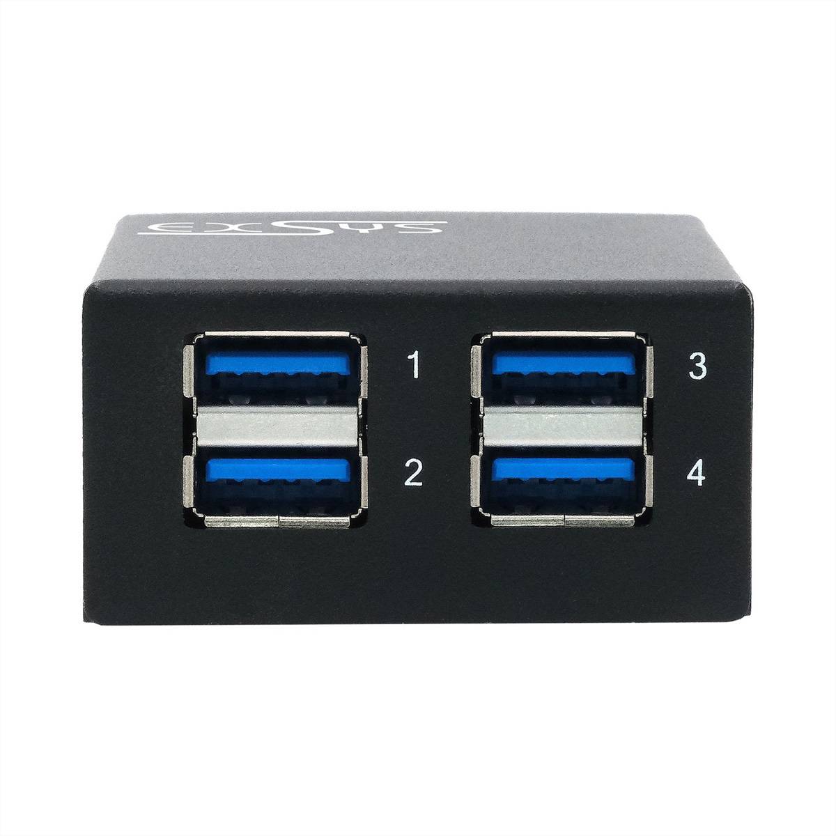 Exsys EX-11240HMS 4-Port USB 3.2 Gen 1 Hub-3