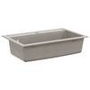 vidaXL Waschbecken Grau 795 x 505 mm Granit