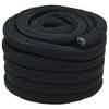 vidaXL Bootsseil 10 m 3 Schwarz PP