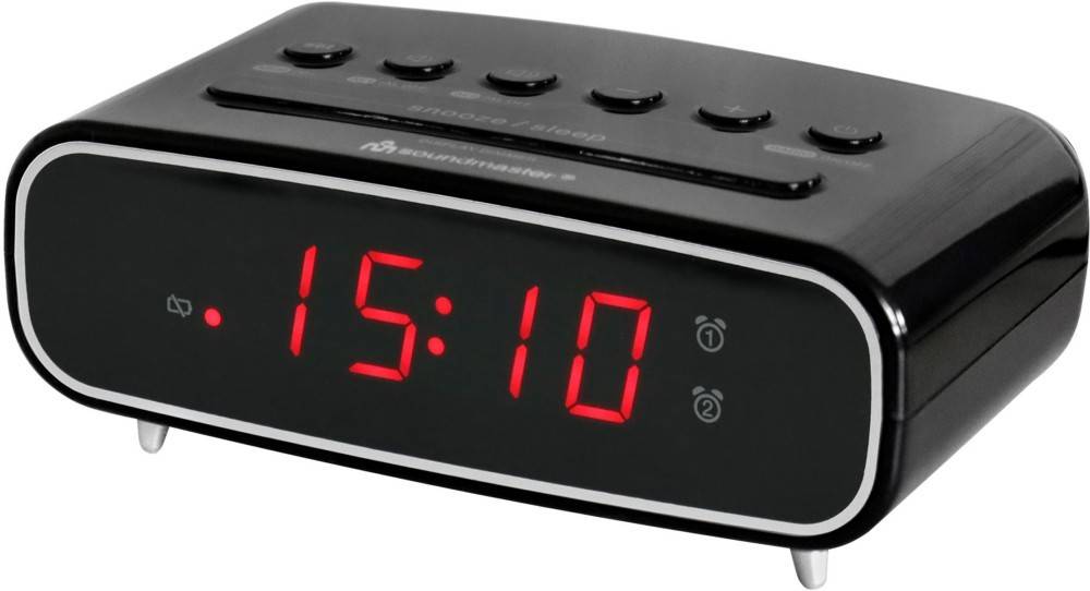 5 Stk. Soundmaster UKW Radiowecker UR111SW sw-0