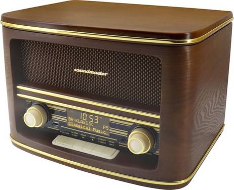 2 Stk. Soundmaster DAB+/UKW Nostalgieradio NR961