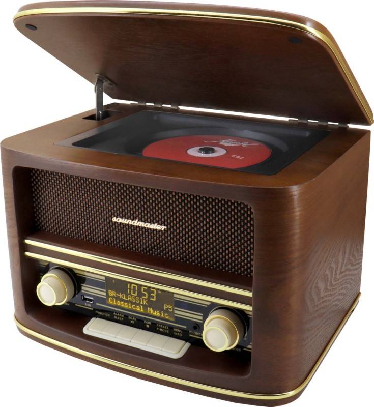 2 Stk. Soundmaster DAB+/UKW Nostalgieradio NR961-1