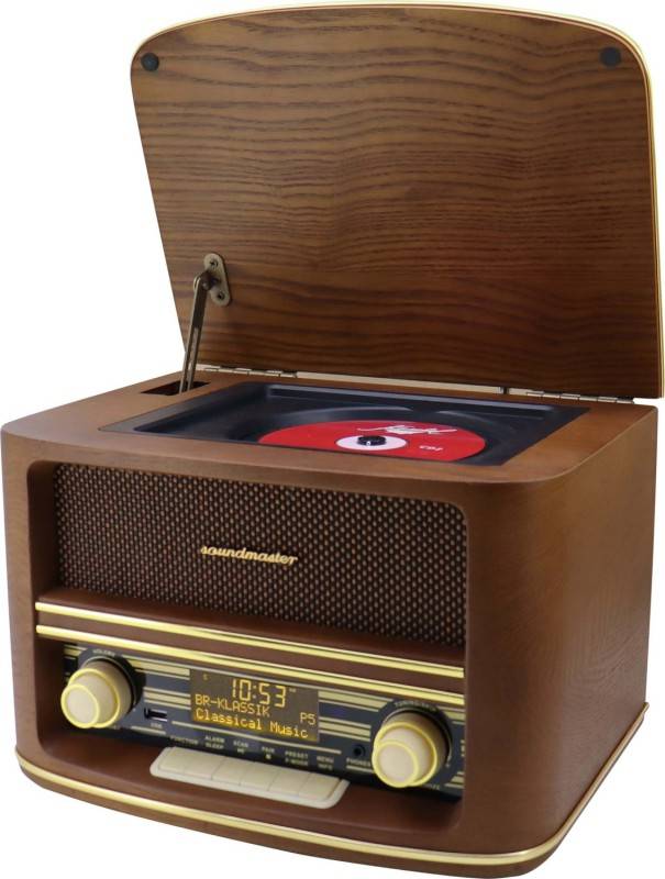 2 Stk. Soundmaster DAB+/UKW Nostalgieradio NR961-2