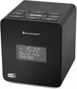 2 Stk. Soundmaster DAB+/UKW-RDS Uhrenradio UR109S