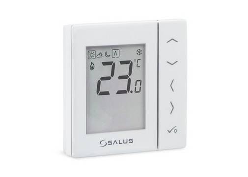 SALUS CONTROLS GmbH Raumthermostat VS35W Digital 230V UP-Einbau weiß