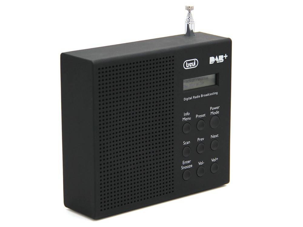 20 Stk. Trevi DAB Radio portable DAB 791 R sw-0