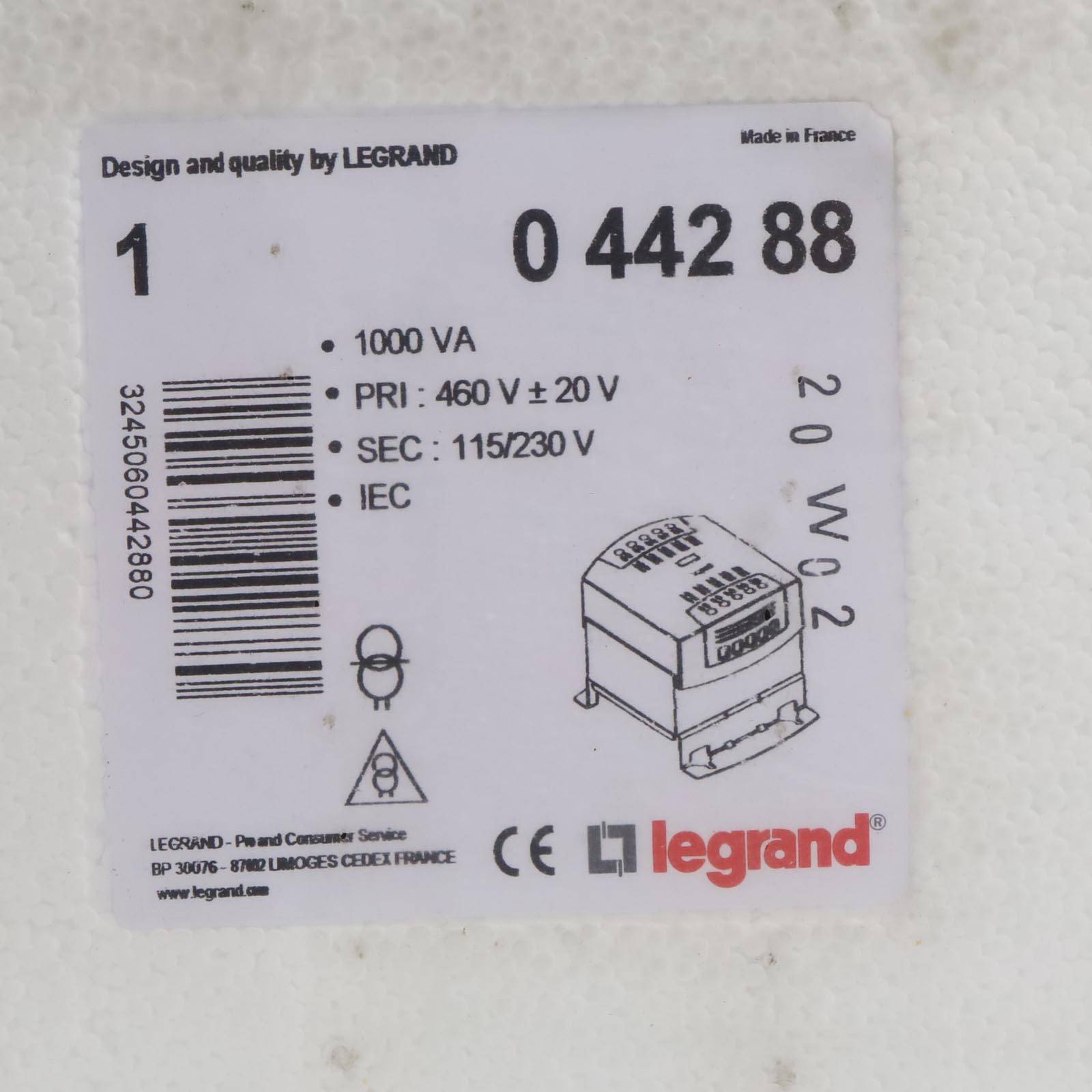 Legrand Transformator 044288 OVP-1