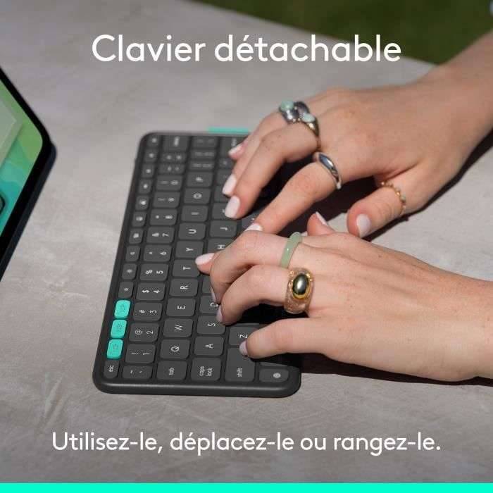LOGI Flip Folio Graphite (FR) Notebook, PC & Tablet Optionen & Zubehör für Tablets-2