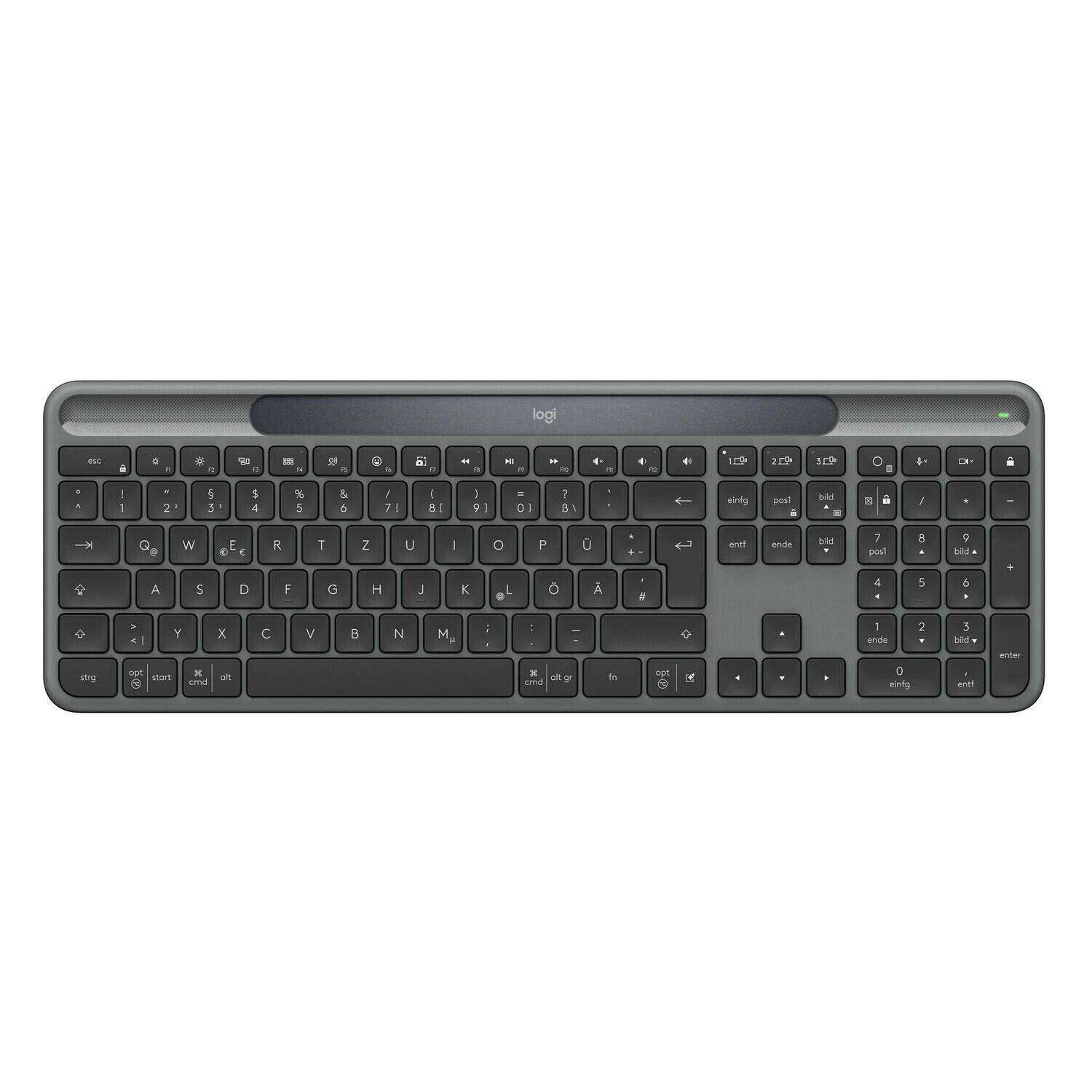 Logitech Signature Slim Solar+ K980 kabellose Business-Tastatur-0