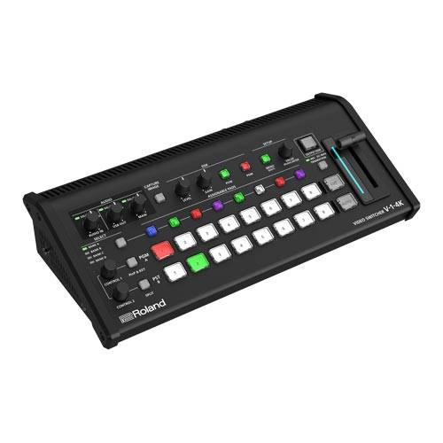 ROLAND V-1-4K – 5-Kanal 4K Video-Switcher (2.160/60p | 5x HDMI-In & 3x HDMI-Out | PTZ-Steuerung | Audiomixer | USB-C)-2