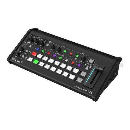 ROLAND V-1-4K – 5-Kanal 4K Video-Switcher (2.160/60p | 5x HDMI-In & 3x HDMI-Out | PTZ-Steuerung | Audiomixer | USB-C)-3