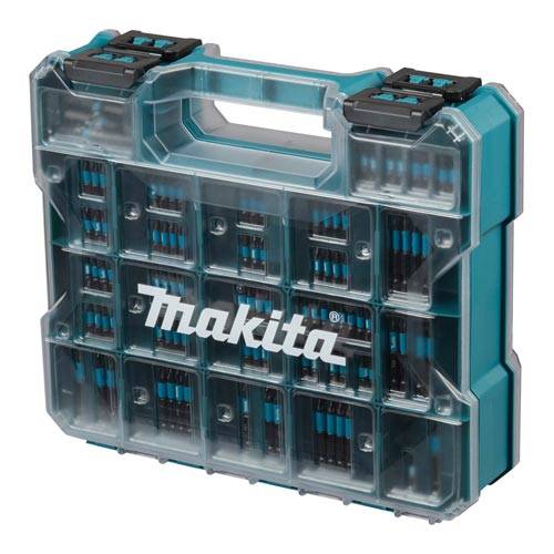 MAKITA E-24826 - Bit-Set Impact Black für Schlagschrauber (1/4" Sechskantaufnahme | 100-teilig |inkl. Organizer)-1