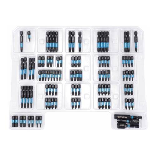 MAKITA E-24826 - Bit-Set Impact Black für Schlagschrauber (1/4" Sechskantaufnahme | 100-teilig |inkl. Organizer)-4