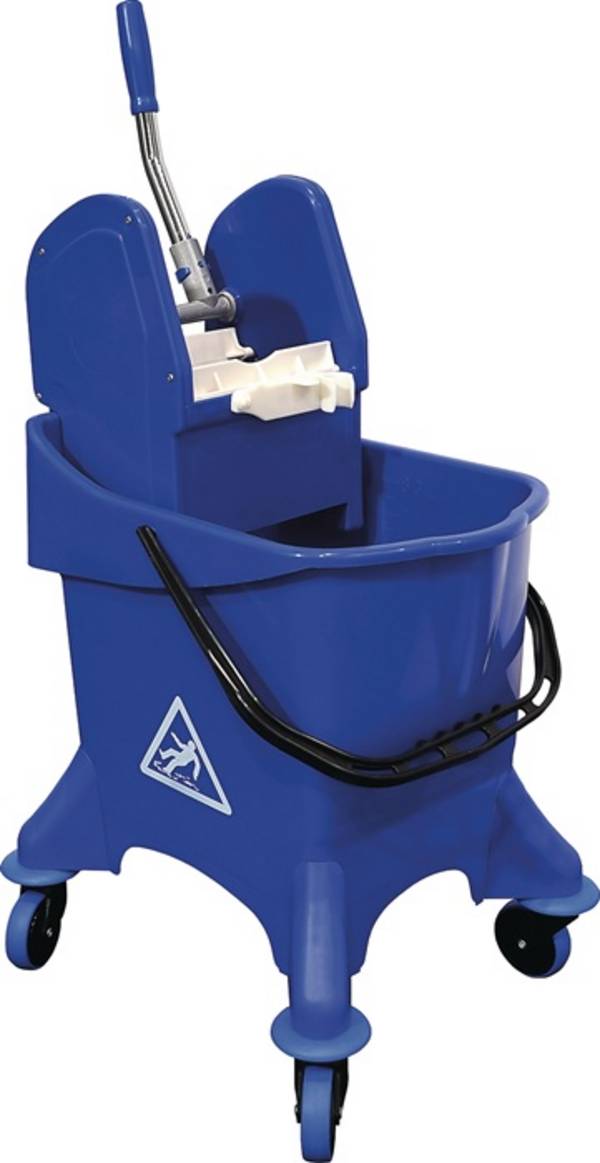 Einfach-Fahreimer Poly I, 1x 30 Liter, Mopp-Presse