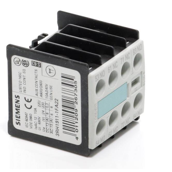 Siemens Hilfsschalterblock (3RH1911-1FA22)-0
