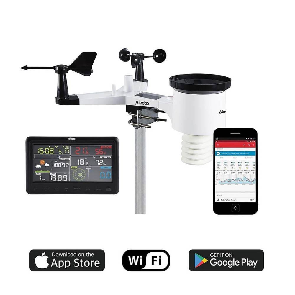 Alecto Wetterstation WS-5500 sw-0