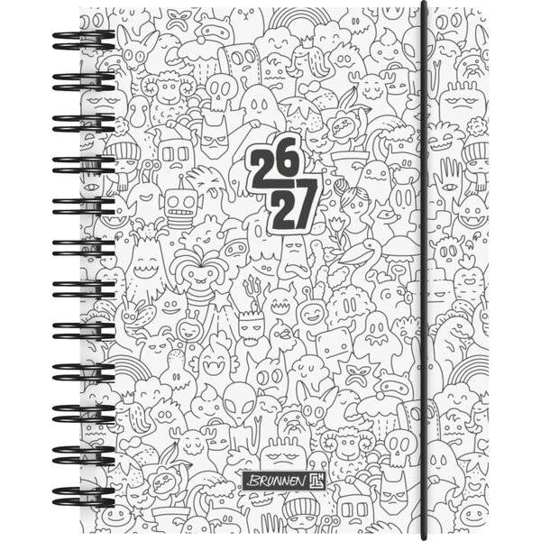 Schülerkalender A6 1 Tag/Seite ZENart 2026/2027-0