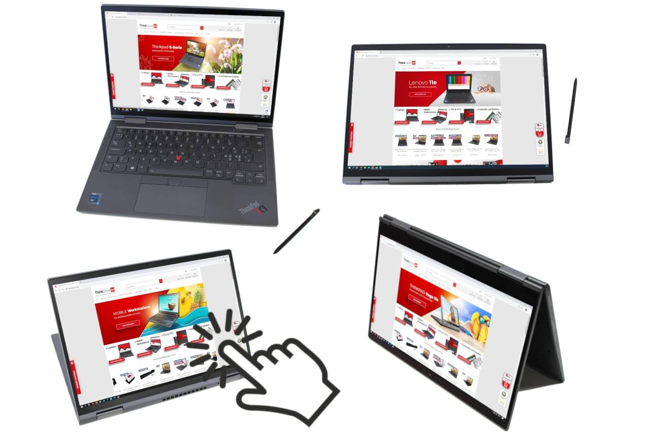 Lenovo Thinkpad X1 Yoga Gen 7 i7-1255U 16GB RAM 512GB SSD Touch WUGXA IPS Backlit IR LTE A-1