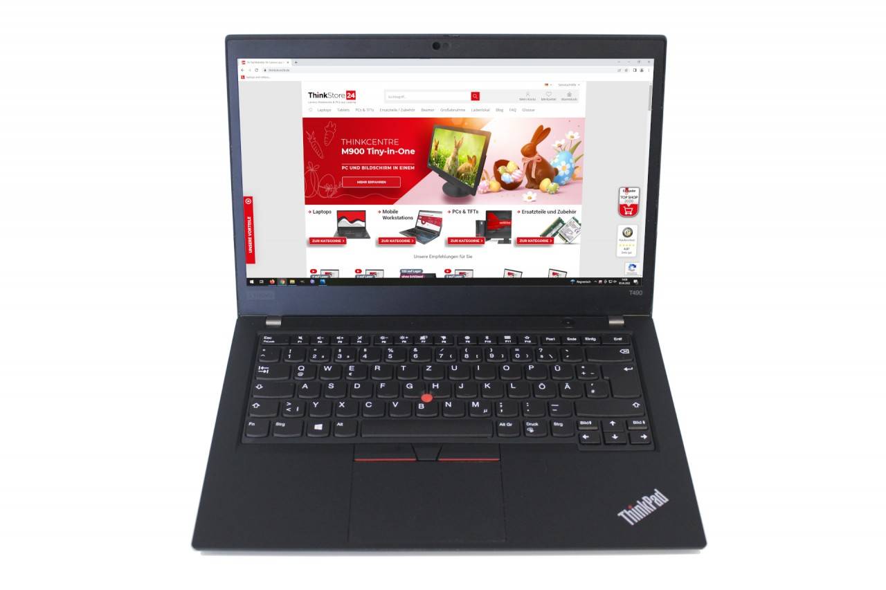 Lenovo ThinkPad T490 i5-8265U 8GB RAM 256GB SSD FullHD IPS deutsche Tastatur Win11 A--4