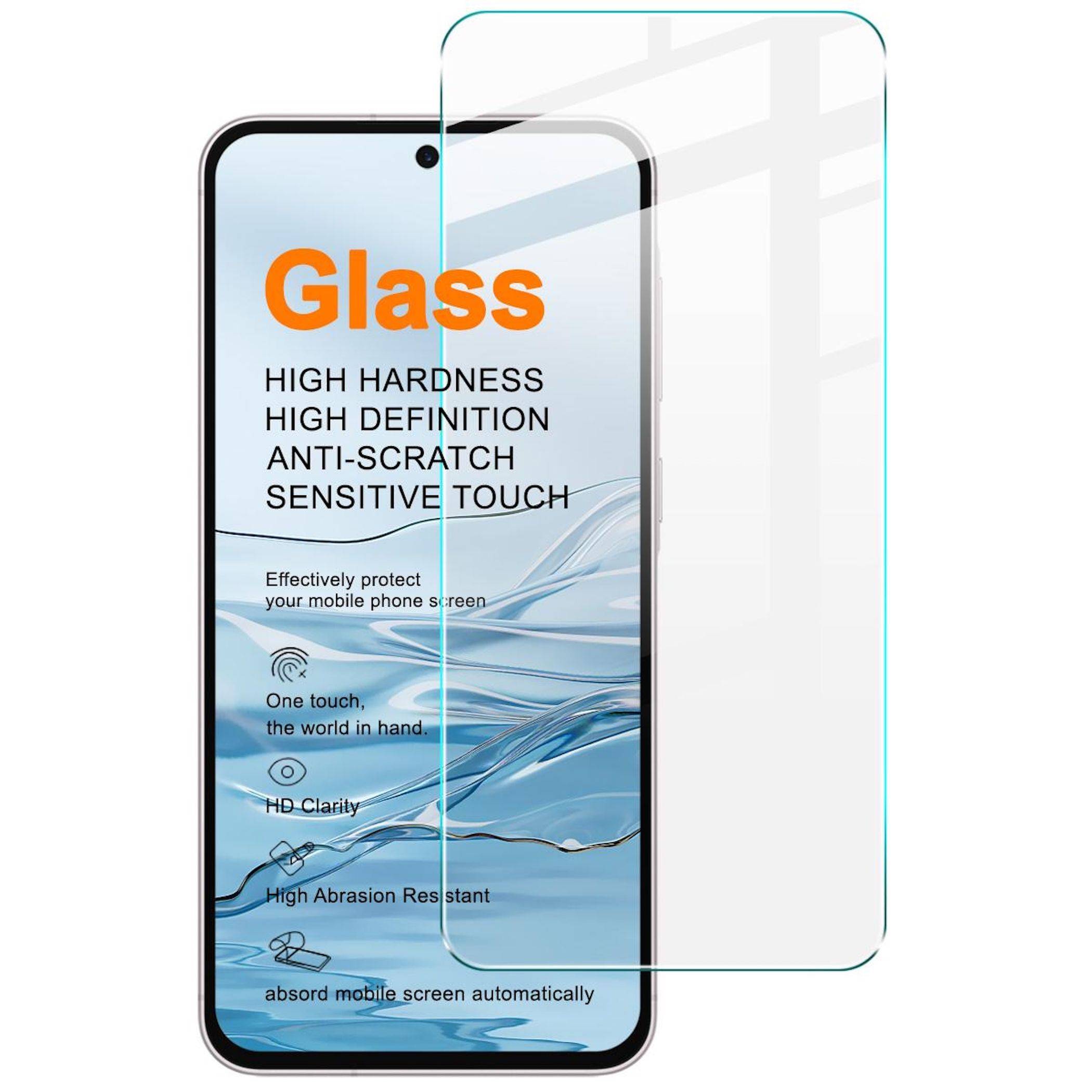 Handy Hülle + 9H Schutzglas für Samsung Galaxy A27 5G TPU Set Cover Bundle Schwarz-1
