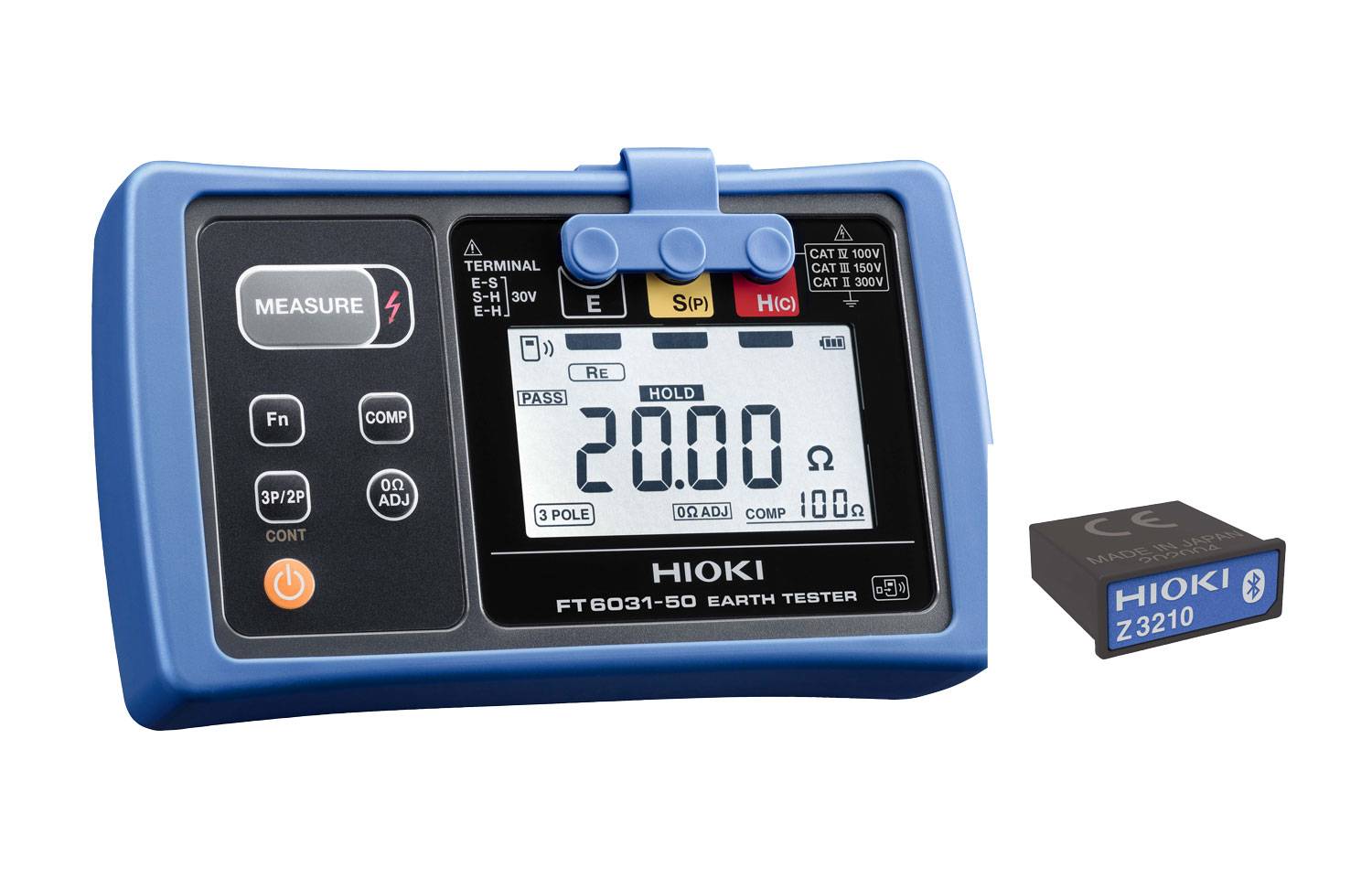 FT6031-90 - Erdungstester mit Bluetooth für 2-Pol- und 3-Pol-Messung-0