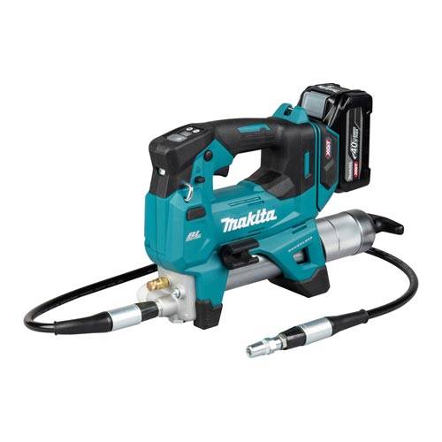 MAKITA GP001GZ - Akku-Fettpresse (40V | XGT | 690 bar | Schlauchlänge 1,20m | inkl. Zylinder A & Schultergurt)-0