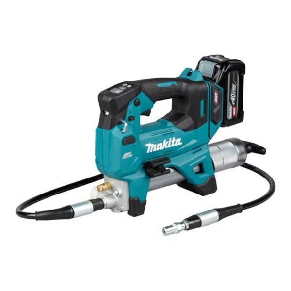 MAKITA GP001GZ - Akku-Fettpresse (40V | XGT | 690 bar | Schlauchlänge 1,20m | inkl. Zylinder A & Schultergurt)