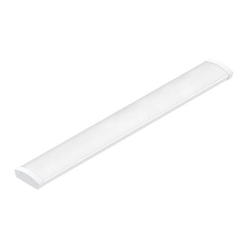 SLV BATTEN FLAT P - Deckenaufbauleuchte (20W Leistung | 2.927/5.293lm | Microwave Bewegungsmelder | IP44 | IK04) - weiß-0