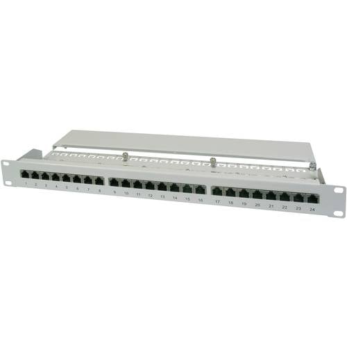 Digitus DN-91524S 24 Port Netzwerk-Patchpanel 483 mm (19) CAT 5e 1 HE Bestückt