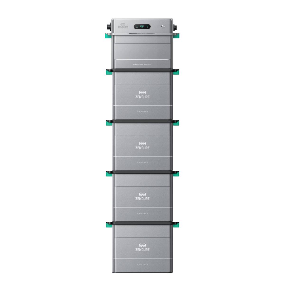 Zendure SolarFlow 1600 AC+ SolarFlow Balkonkraftwerk-Speicher 9,60 kWh – 4x AB2000X-0
