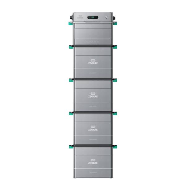 Zendure SolarFlow 1600 AC+ SolarFlow Balkonkraftwerk-Speicher 9,60 kWh – 4x AB2000X