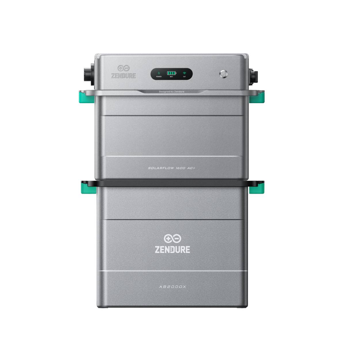 Zendure SolarFlow 1600 AC+ SolarFlow Balkonkraftwerk-Speicher 3,84 kWh – 1x AB2000X-0