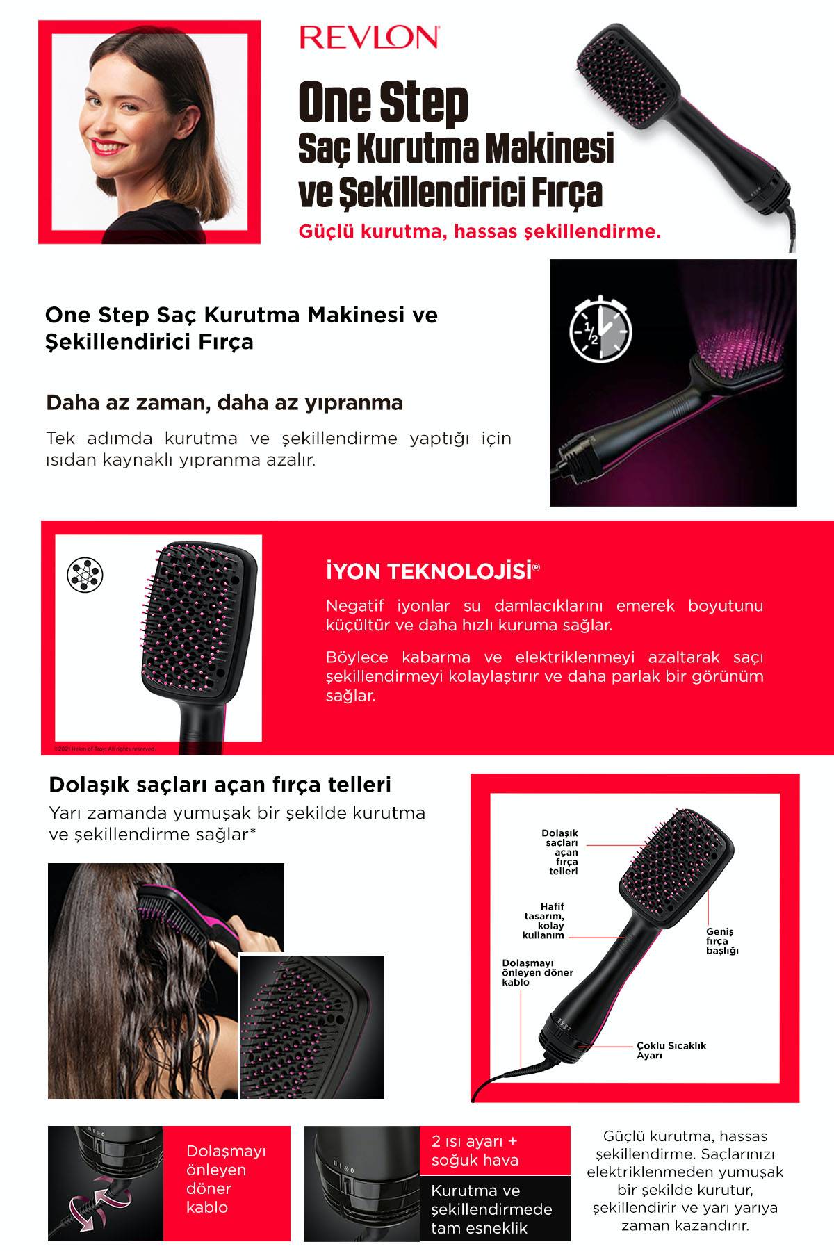 PRO COLLECTION RVDR5212E - Haarglättbürste-1