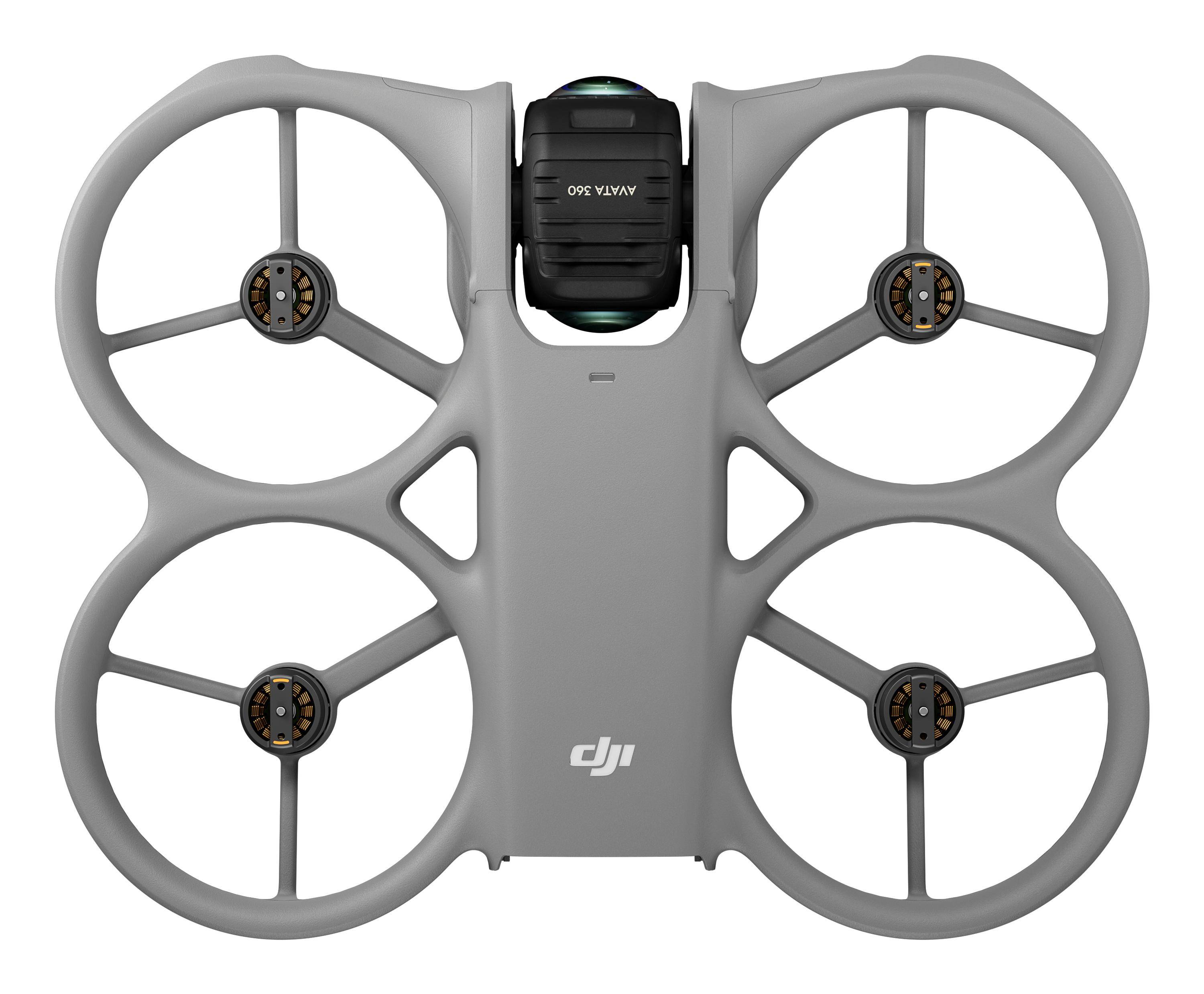 DJI Avata 360 ( RC 2), 4 Rotoren, 64 MP, 6000 x 3000 Pixel, 13500 m, 2700 mAh, Grau-4