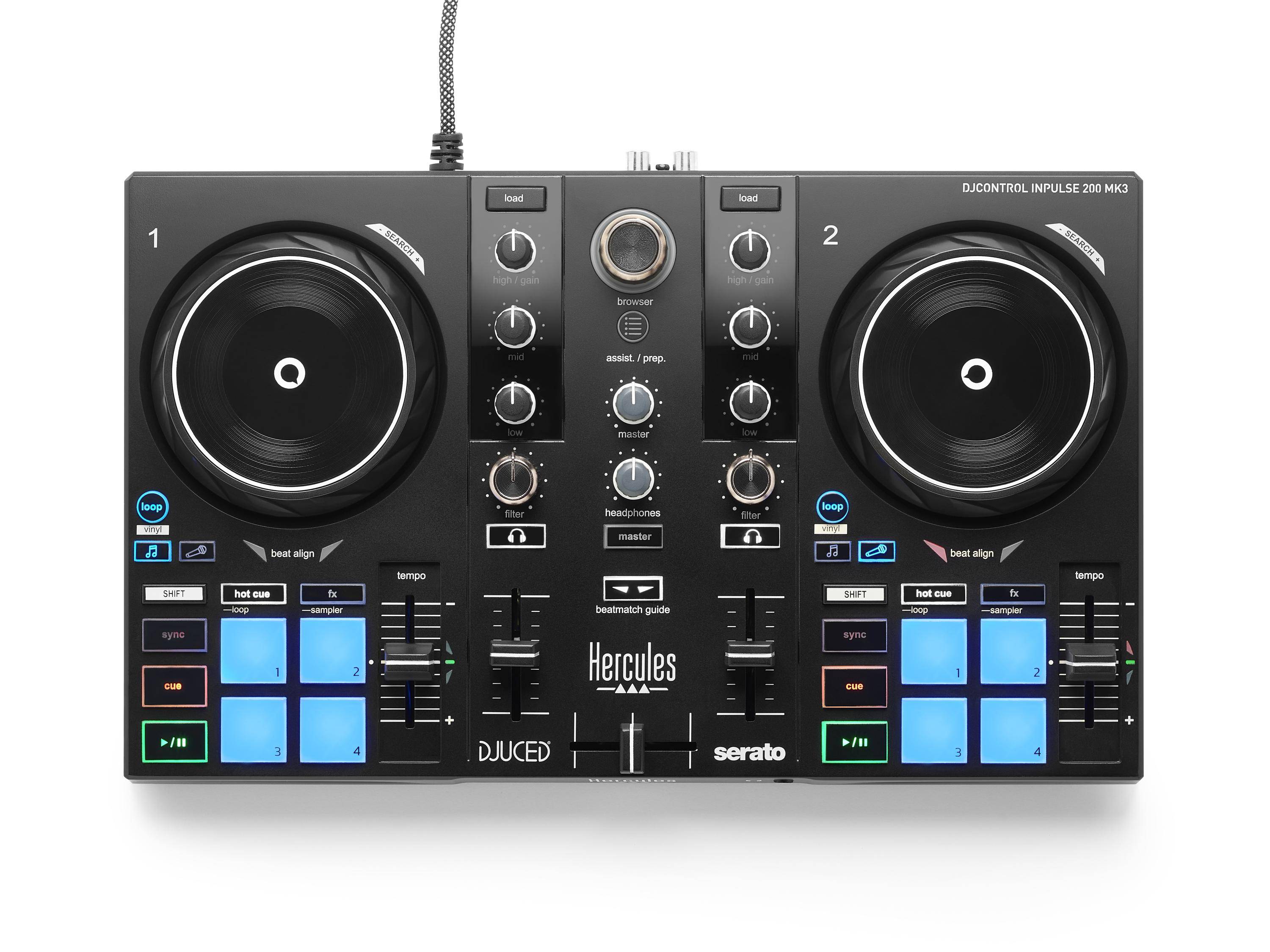 Hercules Mixersteuerung DJ Control Inpulse 200MK3 retail-1