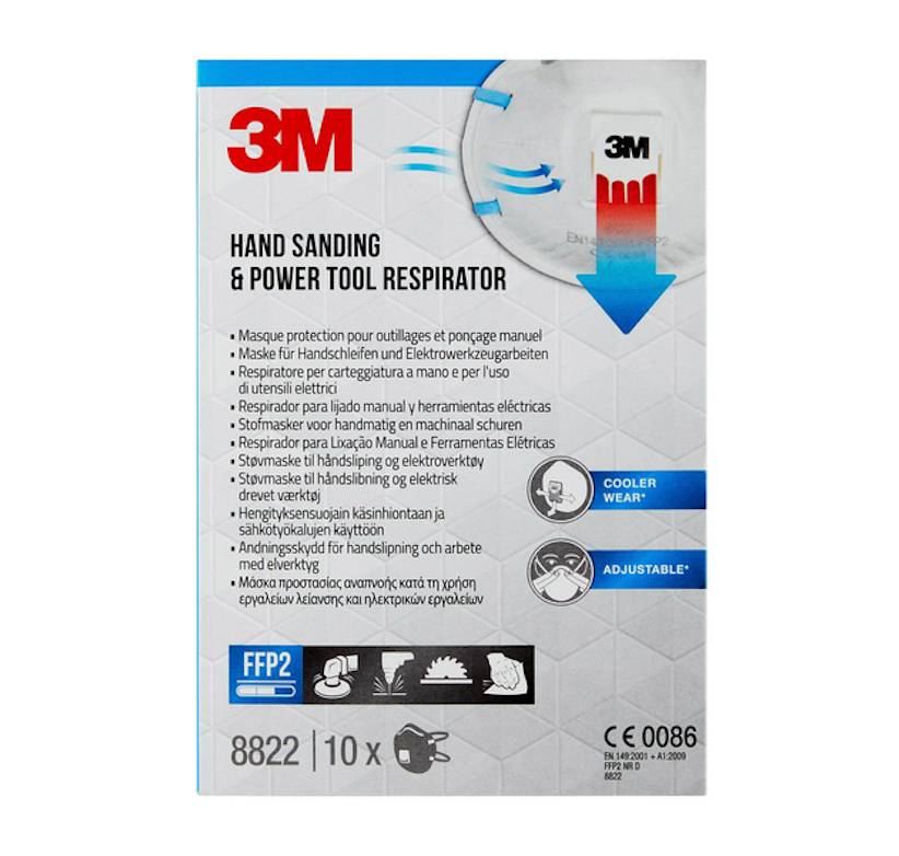 3M 8710-PT - Atemmaske - P2 (Packung mit 10)-3