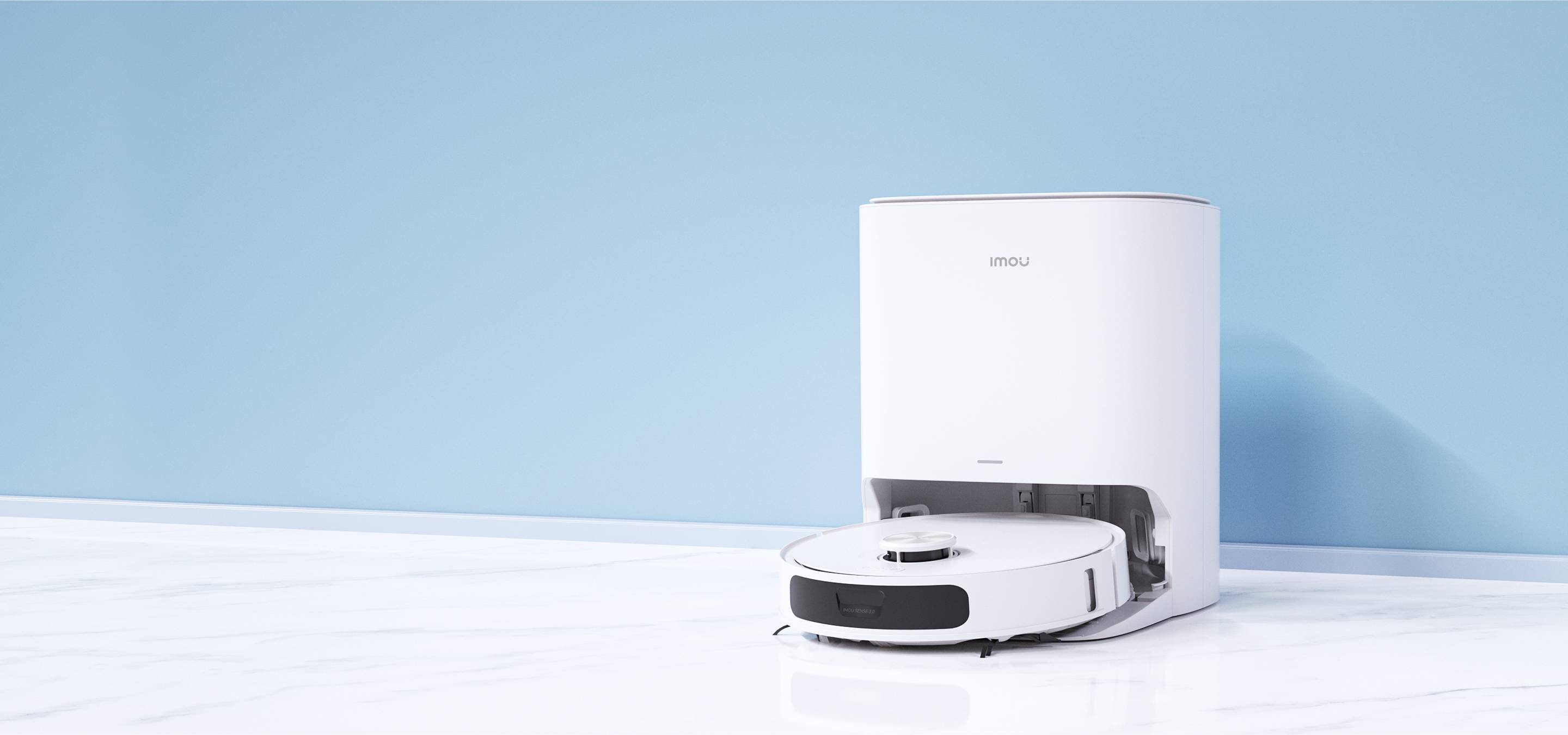 Imou RV3, Staubbeutel, Weiß, Rund, 0,32 l, Ladend, 72 dB-3