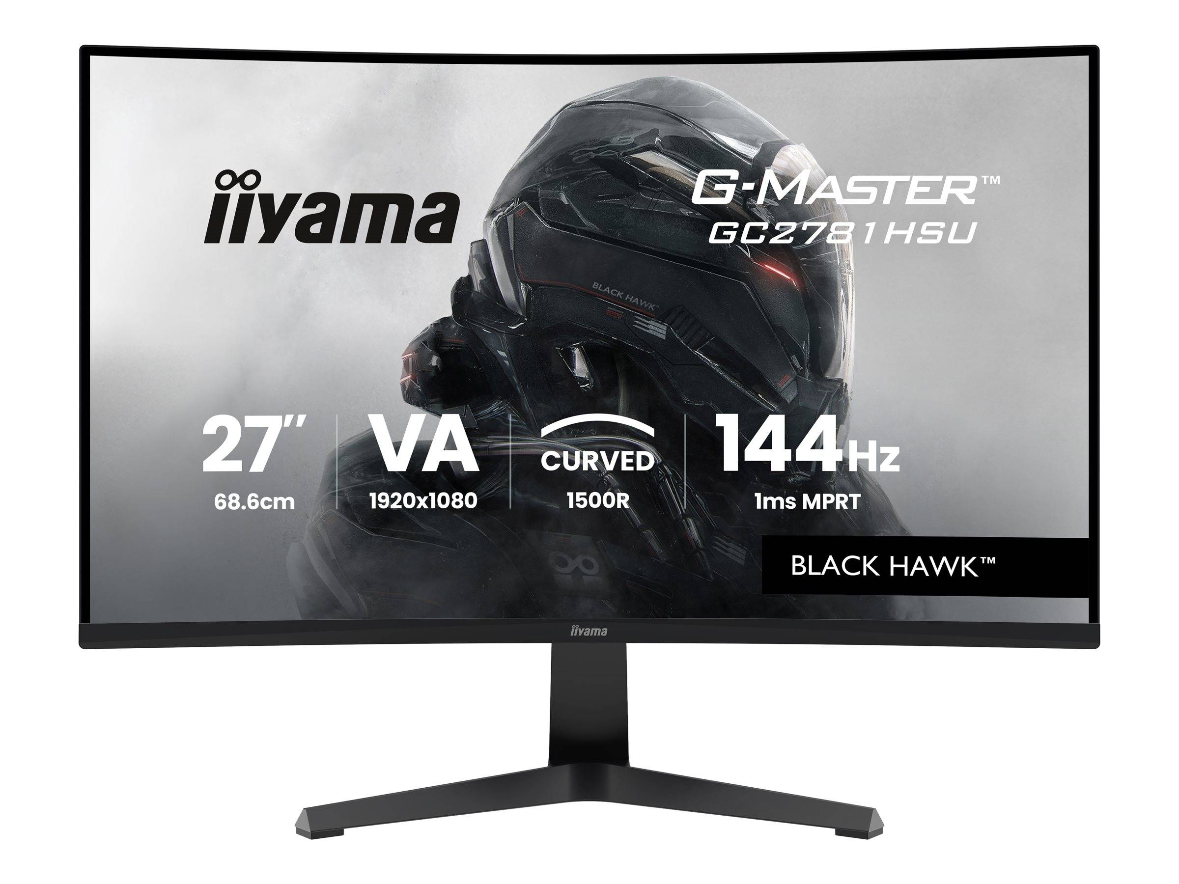 iiyama G-MASTER GC2781HSU-B1 Curved Gaming Monitor 68,6 cm (27"")-1