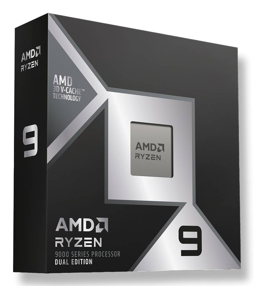 AMD Ryzen 9 9950X3D2 Dual Edition, AMD Ryzen™ 9, Sockel AM5, 4 nm, Einschub, AMD, 9950X3D2-1