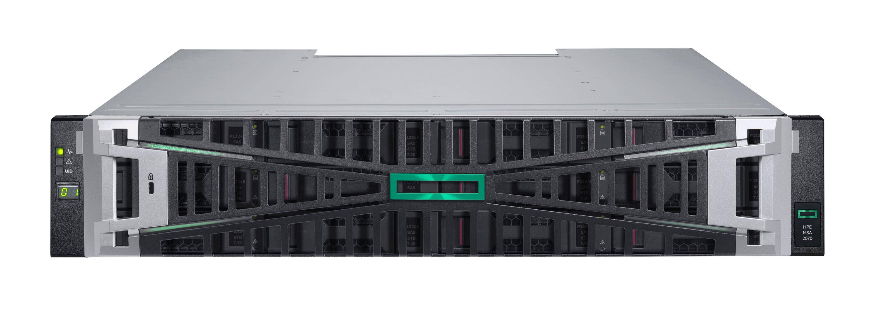 HPE MSA 2070 LFF FC 4-port Controller Storage Array-0