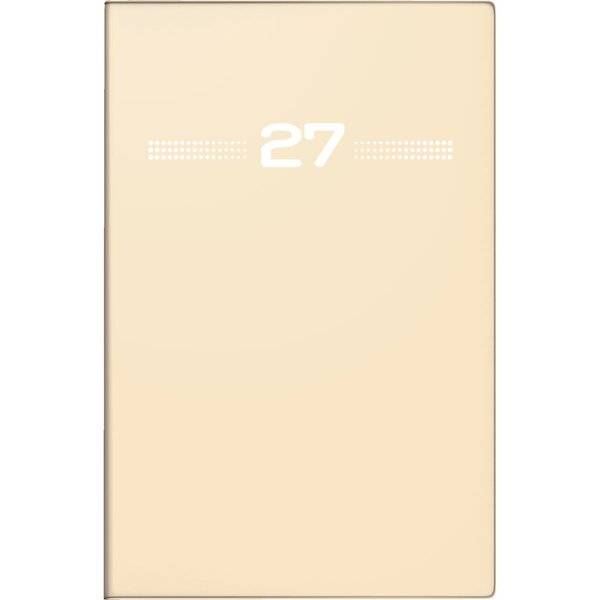 Taschenkalender Industrie I 7,2x11,2cm 1 Woche/Seite Kunststoff sand 2027-0