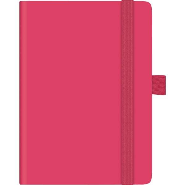 Taschenkalender Kompagon 10x14cm PU-Einband pink Kalendarium 2027