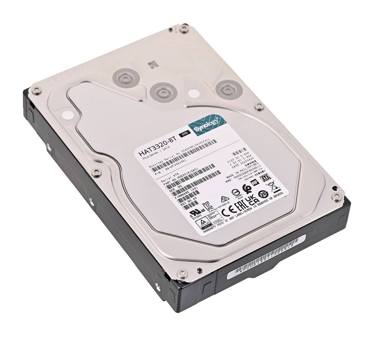 Synology Plus-Serie 3.5"" SATA Festplatte 8 TB HAT3320-8T-2