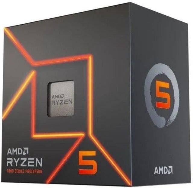 AMD RYZEN 5 7400 6 CORE SKT AM5 R5 4,3 GHz 22 MB Sockel Ryzen Zen4 Box-Set Hexa-Core-1