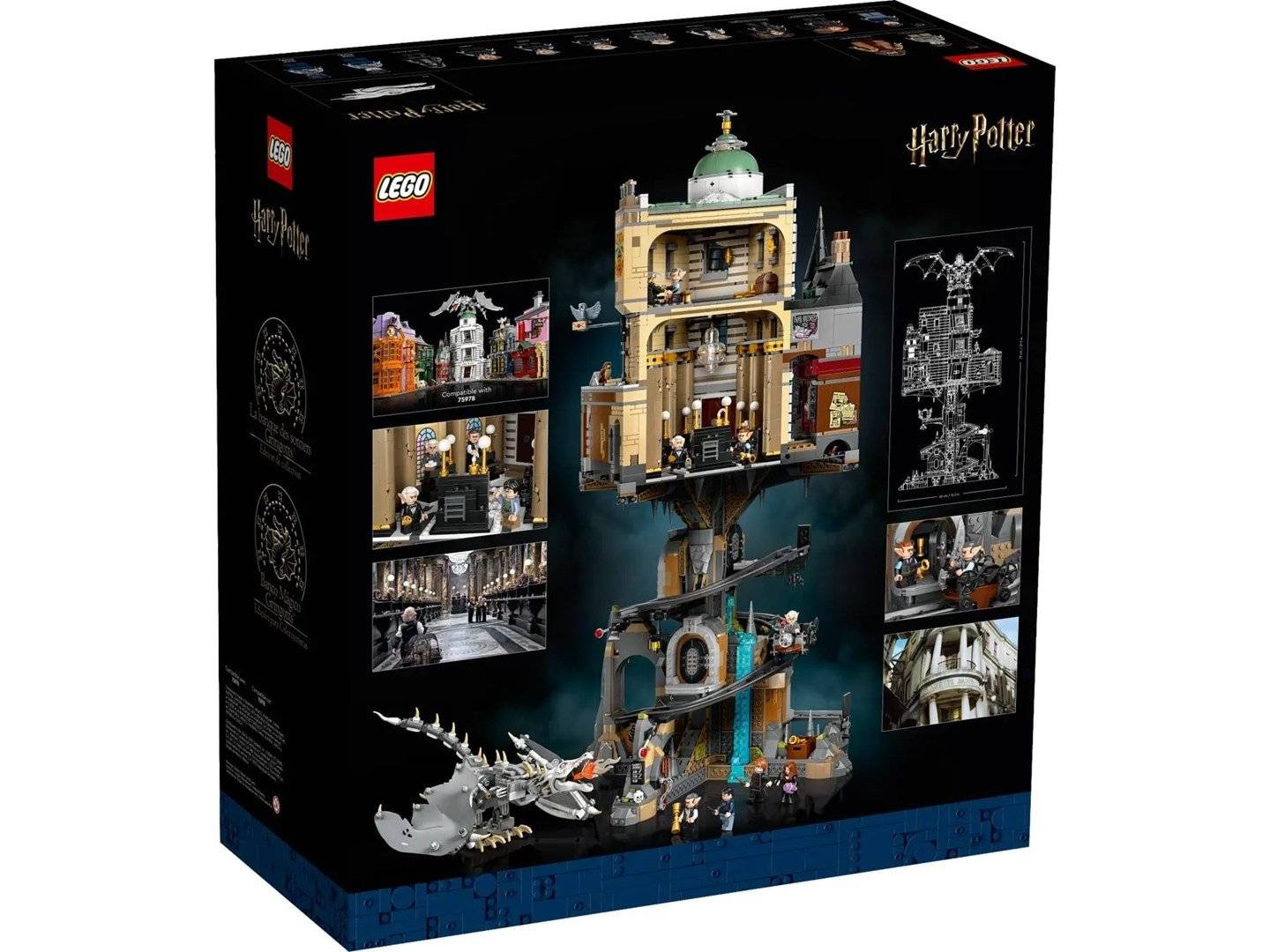 Lego ® Harry Potter 76417 Gringotts Zaubererbank Sammleredition 76417-1
