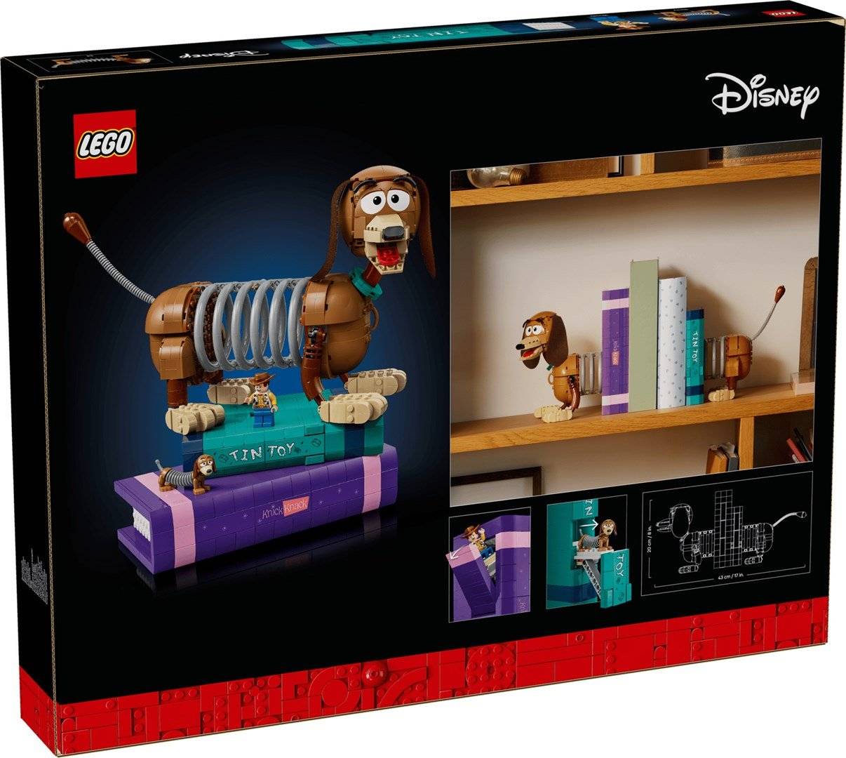 LEGO - Disney 43301 Toy Story Slinky-Buchstützen-1