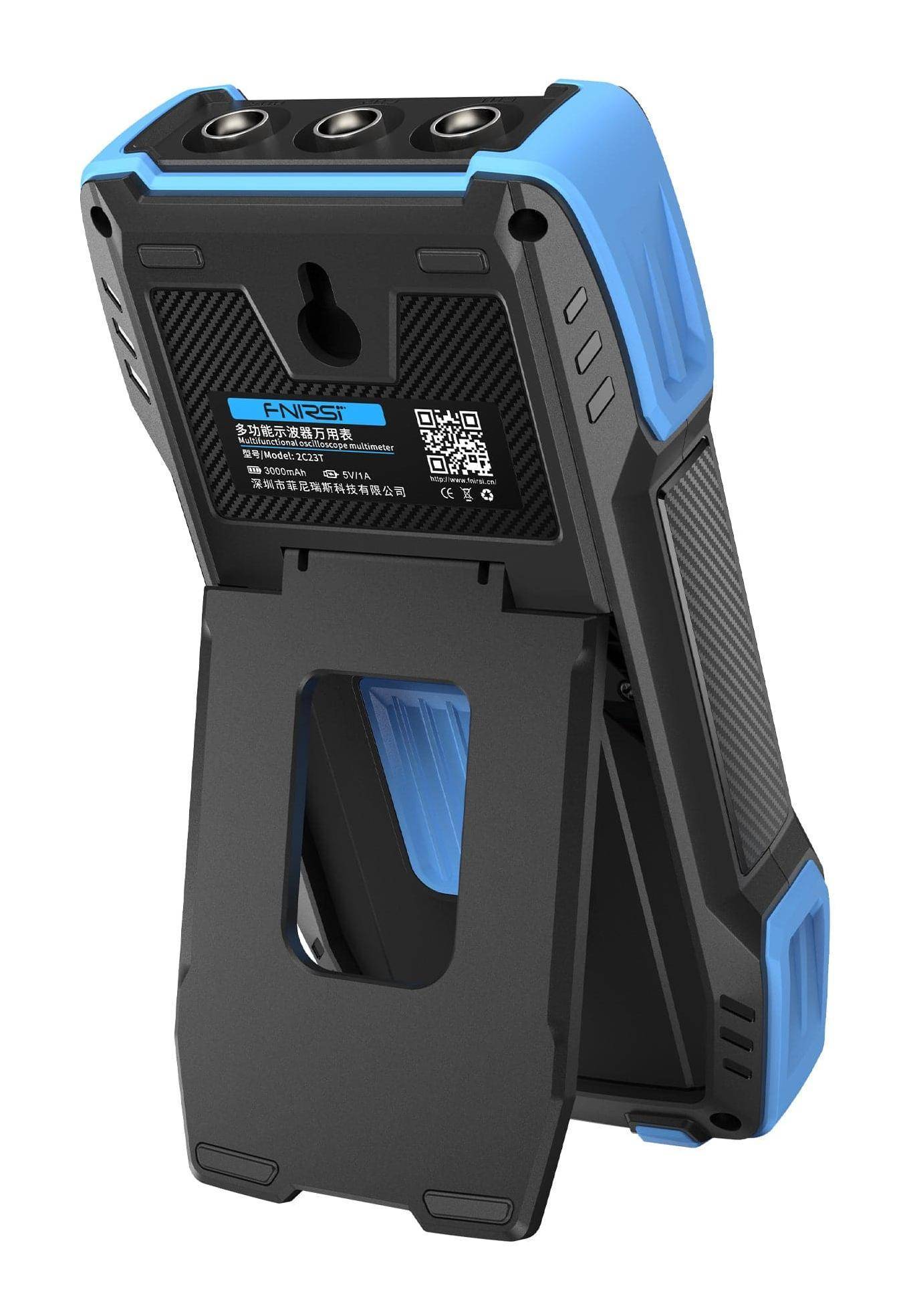 FNIRSI 2C23T 3-in-1 Portables Oszilloskop mit Multimeter und Signalgenerator, 2,8\" Display, 10 MHz-2