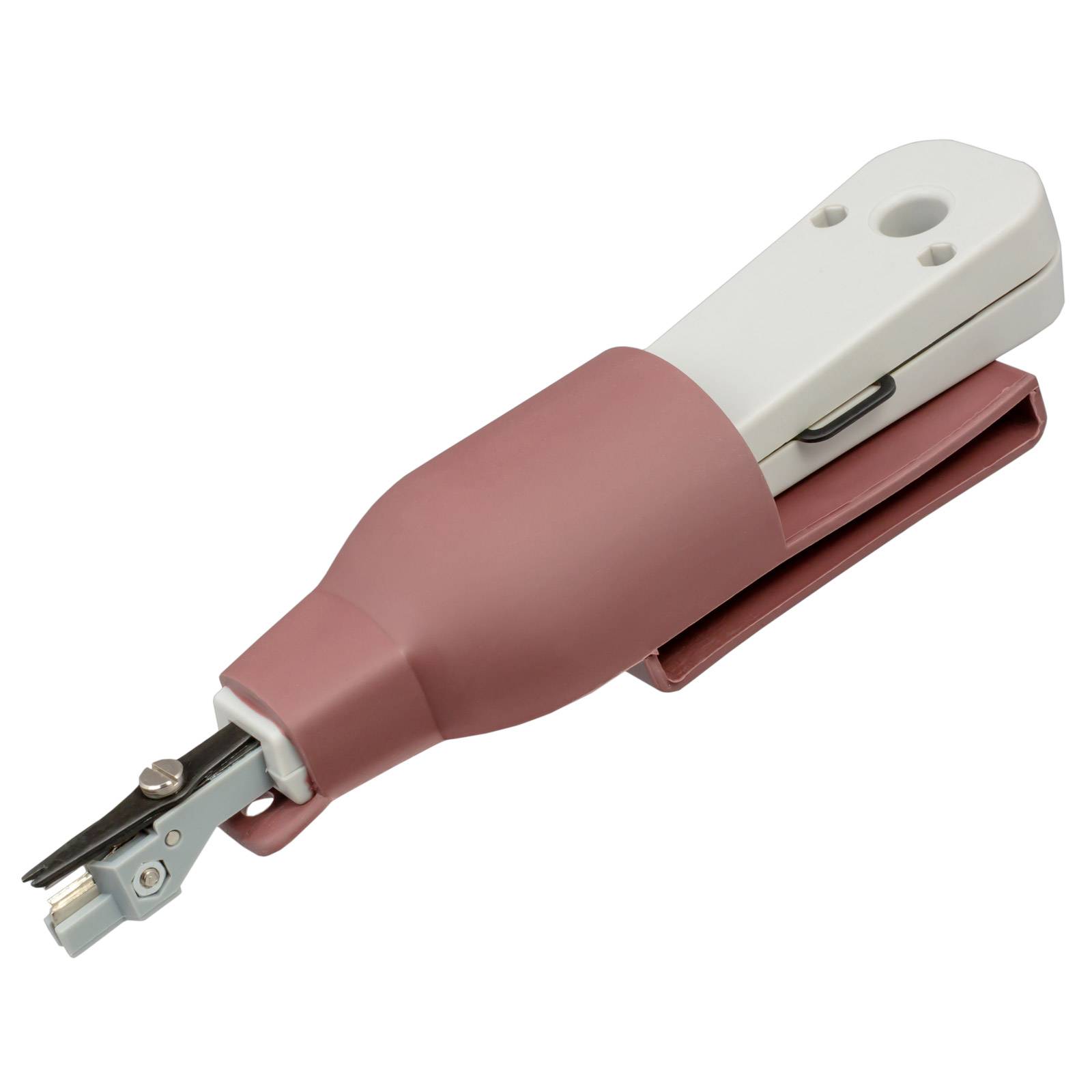 hb-digital LSA Anlegewerkzeug Schneid Klemm mit Guerteltasche-4