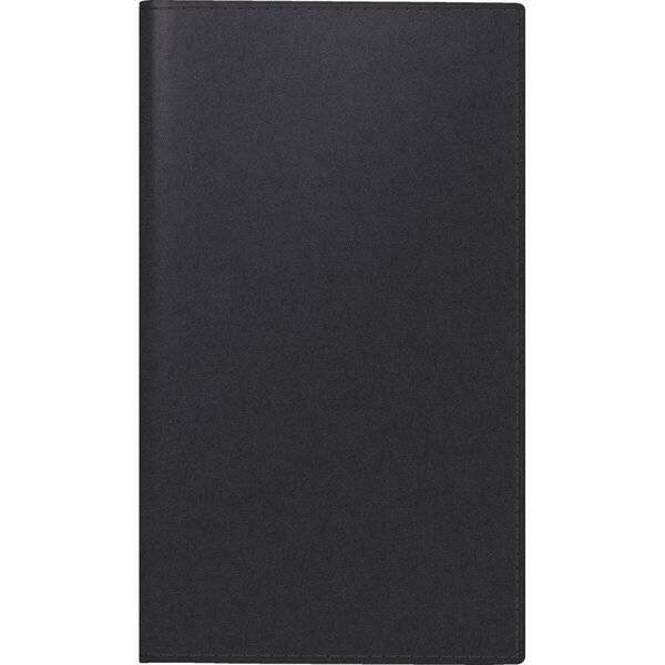 Wochen-Sichtkalender 756 8,7x15,3cm 1 Woche/2 Seiten Kunstleder schwarz 2027
