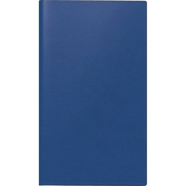 Taschenkalender 756 1 Woche/2 Seiten 8,7x15,3cm Kunstleder blau 2027-0